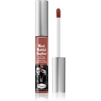 theBalm Meet Matt(e) Hughes Long Lasting Liquid Lipstick Ruj de buze lichid, de lunga durata