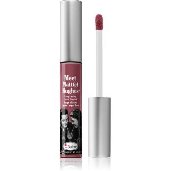 theBalm Meet Matt(e) Hughes Long Lasting Liquid Lipstick Ruj de buze lichid, de lunga durata