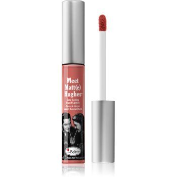 theBalm Meet Matt(e) Hughes Long Lasting Liquid Lipstick Ruj de buze lichid, de lunga durata