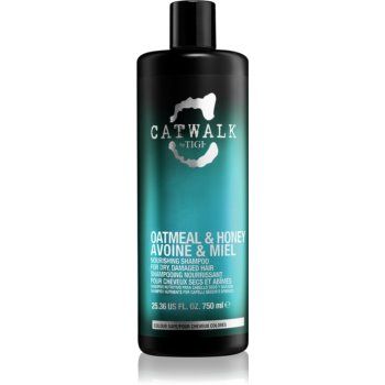 TIGI Catwalk Oatmeal & Honey sampon hranitor pentru par uscat si sensibil