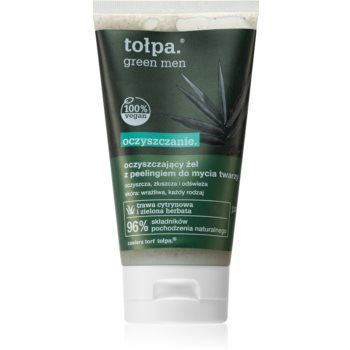 Tołpa Green Men gel exfoliant de curatare cu efect de hidratare