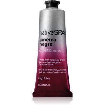 oBoticário Nativa SPA Black Plum crema de maini