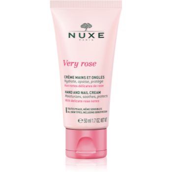 Nuxe Very Rose Hand And Nail Cream maini si unghii cu apă de trandafiri