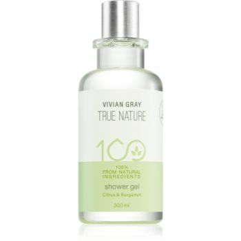Vivian Gray True Nature Citrus & Bergamot Gel de dus pentru curatare