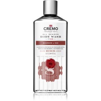 Cremo Body wash Bourbon & Oak Gel de duș pentru bărbați