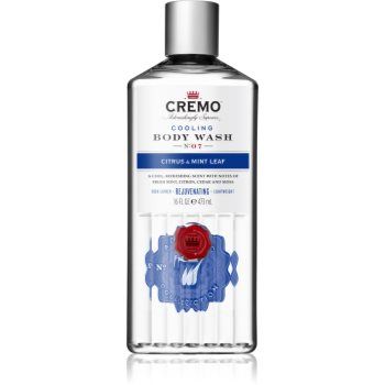 Cremo Cooling Body Wash Citrus & Mint Leaf gel de dus hidratant