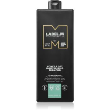 label.m Honey & Oat sampon hidratant pentru utilizarea de zi cu zi