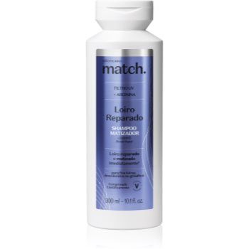oBoticário Match. Blonde Repair sampon pentru regenerare pentru par blond