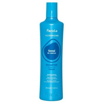 Sampon pentru Scalp Sensibil Fanola - Vitamins Sensi Be Complex Shampoo Delicate, 350 ml