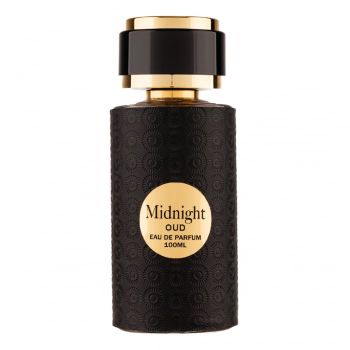 Parfum Midnight Oud, Fragrance World, apa de parfum 100 ml, barbati - inspirat din Midnight Oud by Kelsey Berwin