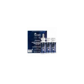 Set Solutie, Head & Shoulders, Scalp X, impotriva Caderii Parului, Minoxidil 5%, pentru Barbati, Tratament 3 Luni, 3x 60gr