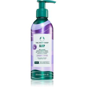 The Body Shop Lavander & Vetiver șampon de par si de corp
