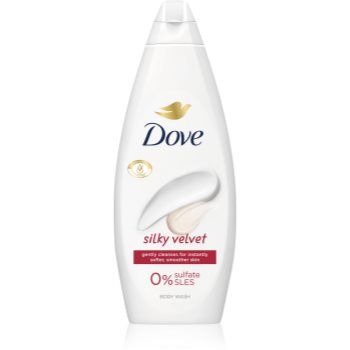 Dove Silky Velvet gel de duș maxi