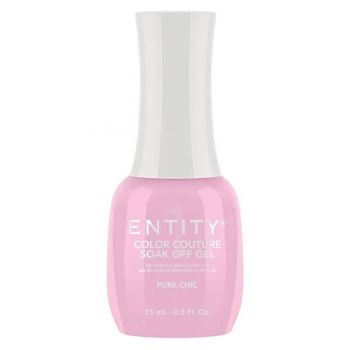 Gel Pigmentat pentru Unghii - Entity Color Couture Soak Off Gel, nuanta "Pure Chic", 15 ml