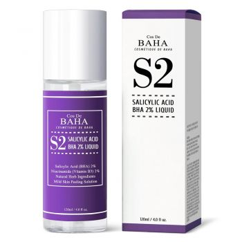 Lotiune tonica Exfolianta cu Acid Salicilic 2% - Cos DE BAHA Sali