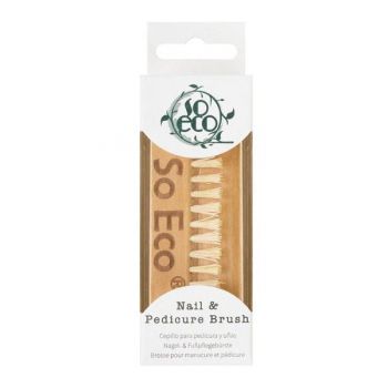 Perie Ecologica pentru Unghii si Pedichiura - So Eco Nail & Pedicure Brush, 1 buc Perie Ecologica pentru Unghii si Pedichiura - So Eco Nail & Pedicure Brush, 1 buc