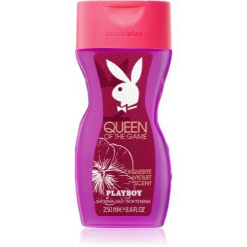 Playboy Queen Of The Game gel de duș pentru femei Playboy Queen Of The Game gel de duș pentru femei