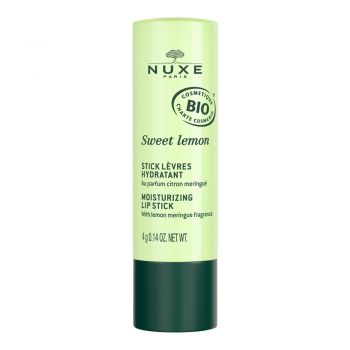Balsam de buze stick BIO Sweet Lemon, Nuxe, 4 g