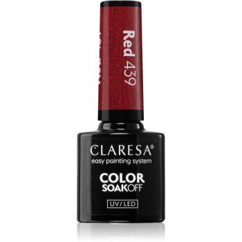 Claresa SoakOff UV/LED Color Warm Feelings lac de unghii sub forma de gel