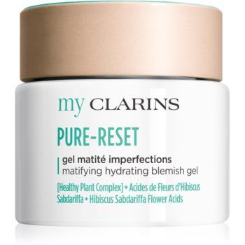 Clarins My Clarins Pure-Reset Matifying Hydrating Blemish Gel gel matifiant pentru pielea cu imperfectiuni
