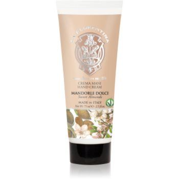 La Florentina Sweet Almonds Hand Cream cremă naturală de mâini