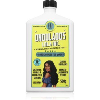 Lola Cosmetics Ondulados Lola Inc. Co Wash Balsam de curățare pentru parul cret