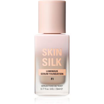 Makeup Revolution Skin Silk Serum Foundation Machiaj usor cu efect de luminozitate Makeup Revolution Skin Silk Serum Foundation Machiaj usor cu efect de luminozitate