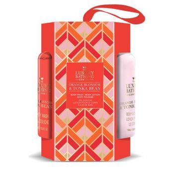 Set Cadou Glamorous Glow - The Luxury Bathing Company Orange Blossom & Tonka Bean, 1 set Set Cadou Glamorous Glow - The Luxury Bathing Company Orange Blossom & Tonka Bean, 1 set