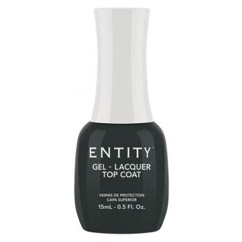 Top Protector pentru Unghii - Entity Gel - Lacquer Top Coat, 15 ml