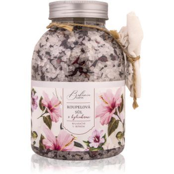 Bohemia Gifts & Cosmetics Bohemia Natur sare de baie relaxantă cu hibiscus