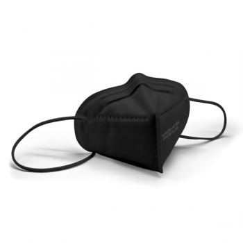 Masca FFP2 5 straturi negru Bournas Medicals Soft Care prevention Protection Face Mask Black 10buc