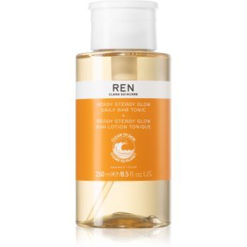 REN Radiance loțiune tonică exfoliantă Cu AHA Acizi