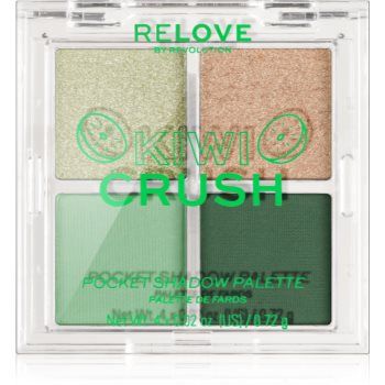 Revolution Relove Pocket Palette paletă cu farduri de ochi