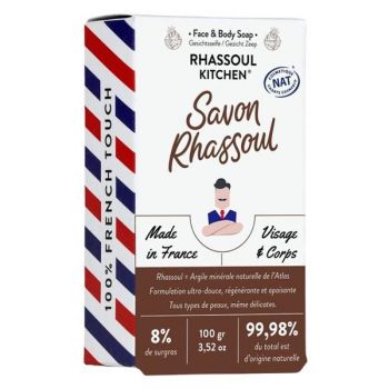 Sapun cu Argila pentru Fata si Corp - Monsieur Barbier Face and Body Soap Rhassoul Kitchen, 100 g Sapun cu Argila pentru Fata si Corp - Monsieur Barbier Face and Body Soap Rhassoul Kitchen, 100 g