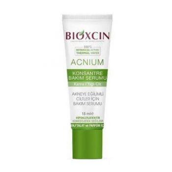 Ser tratament  pentru acnee Bioxcin Acnium 15 ml