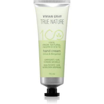 Vivian Gray True Nature Citrus & Bergamot crema de maini hidratanta