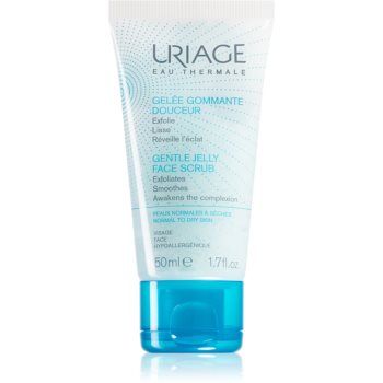 Uriage Gentle Jelly Face Scrub peeling delicat