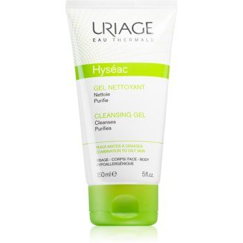 Uriage Hyséac Cleansing Gel gel de curățare pentru ten gras și mixt