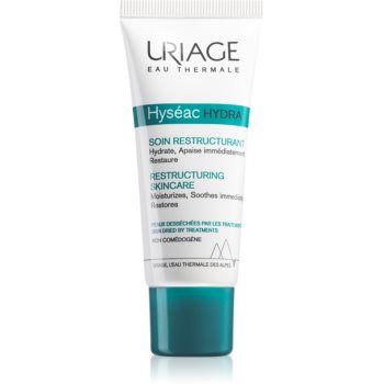 Uriage Hyséac Hydra Restructuring Skincare crema regeneratoare si hidratanta pentru piele uscata si iritata in urma tratamentului antiacneic