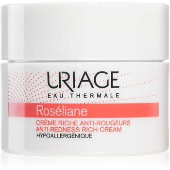 Uriage Roséliane Anti-Redness Rich Cream crema de zi cu efect de refacere pentru piele sensibila cu tendinte de inrosire