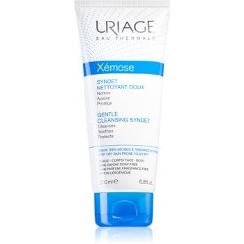 Uriage Xémose Gentle Cleansing Syndet gel crema restorativ pentru curatare delicata pentru piele uscata spre atopica