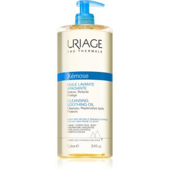 Uriage Xémose Cleansing Soothing Oil ulei calmant pentru curatare pentru ten uscat și sensibil