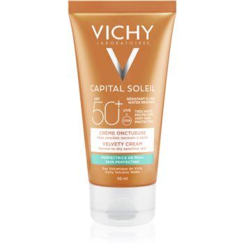 Vichy Capital Soleil crema protectoare pentru ten catifelat SPF 50+ ieftina