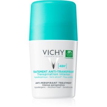Vichy Deodorant 48h antiperspirant roll-on impotriva transpiratiei excesive