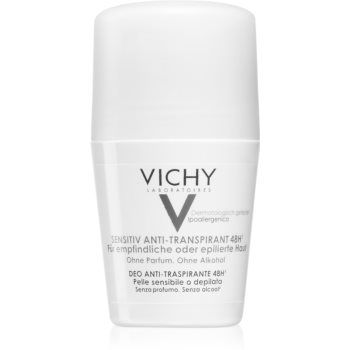 Vichy Deodorant 48h Deodorant roll-on pentru piele sensibila si iritata