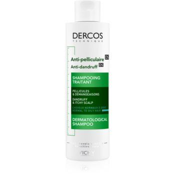 Vichy Dercos Anti-Dandruff sampon anti-matreata pentru par normal spre gras