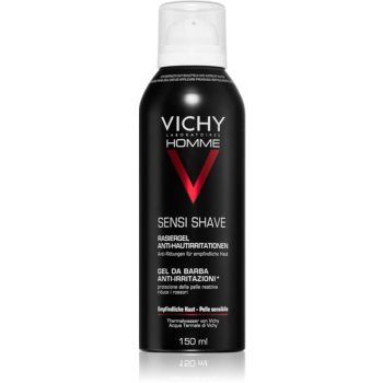 Vichy Homme Anti-Irritation gel pentru bărbierit pentru piele sensibila si iritabila