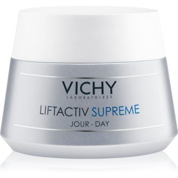 Vichy Liftactiv Supreme crema de zi cu efect lifting pentru piele normală și mixtă la reducere