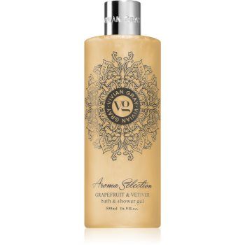 Vivian Gray Aroma Selection Grapefruit & Vetiver gel de dus si baie ieftina