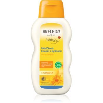 Weleda Baby and Child baie cu gălbenele și plante aromatice